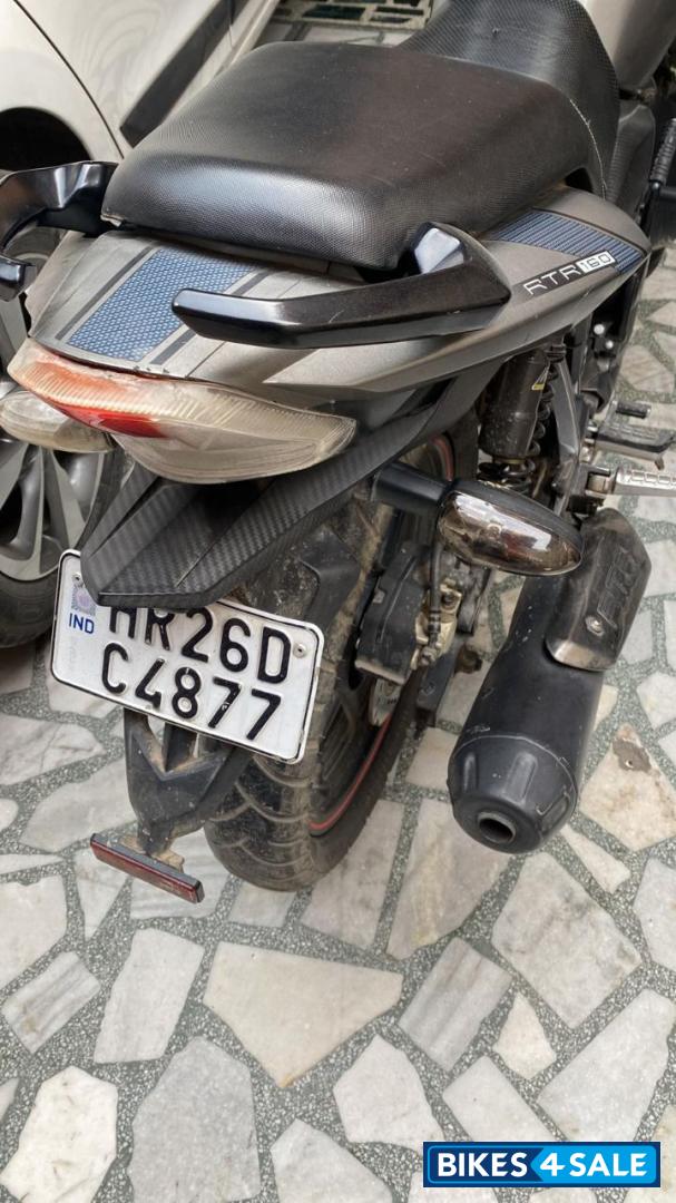 Grey TVS Apache RTR 160
