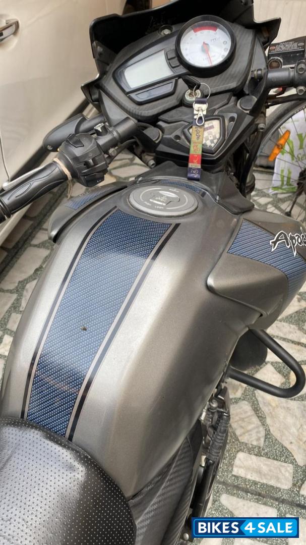 Grey TVS Apache RTR 160