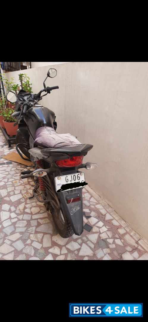 Black Honda CB Twister