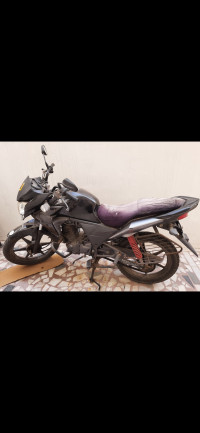 Black Honda CB Twister