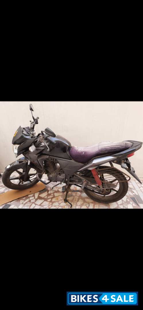 Black Honda CB Twister