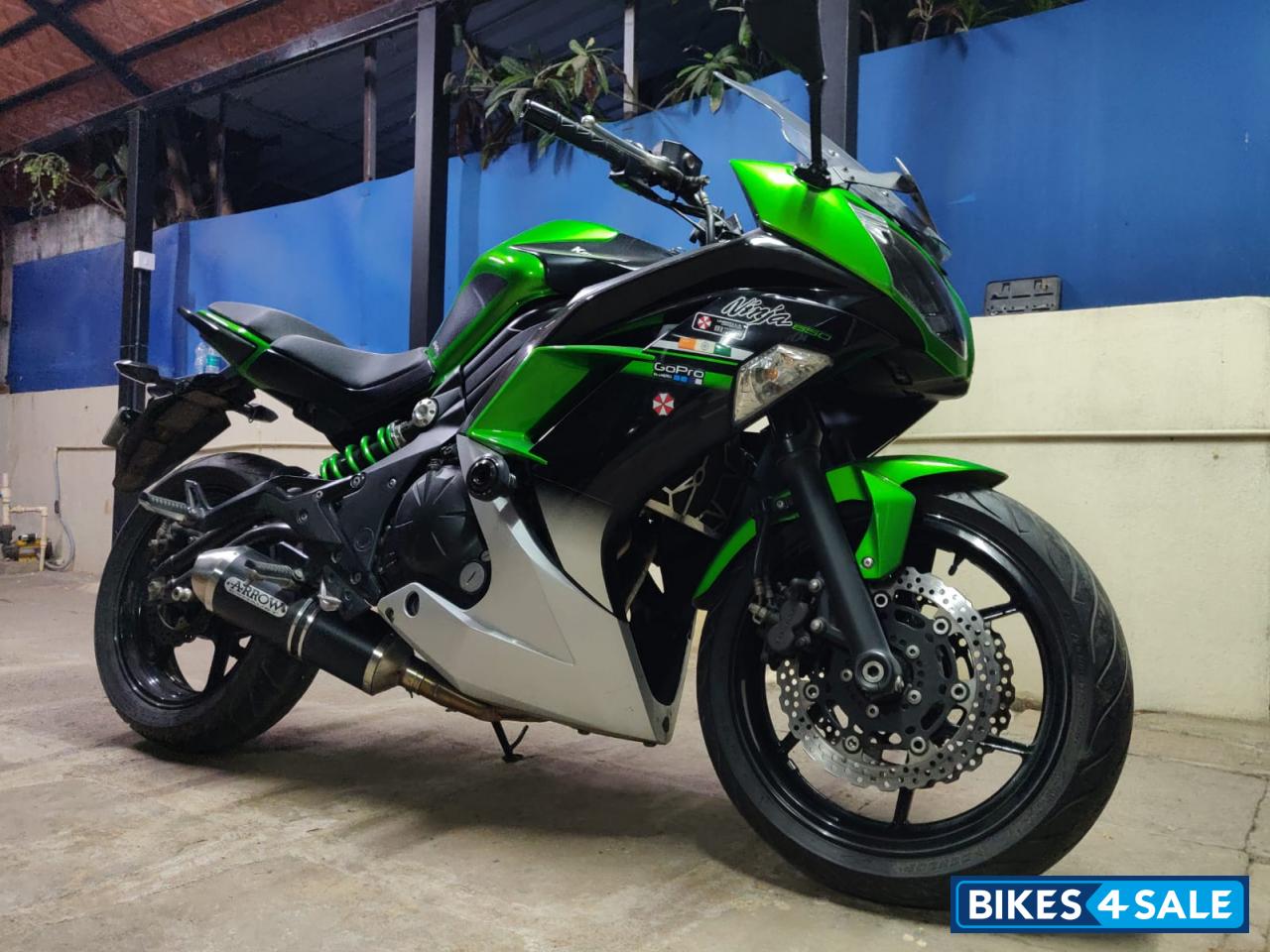Green Kawasaki Ninja 650R