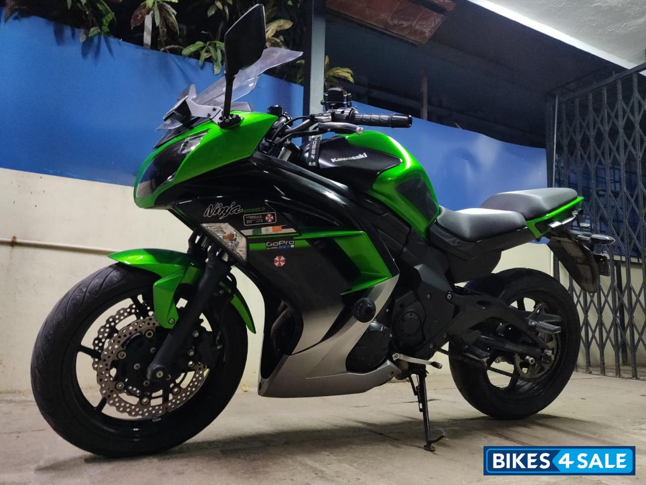 Green Kawasaki Ninja 650R