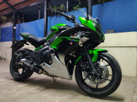 Green Kawasaki Ninja 650R