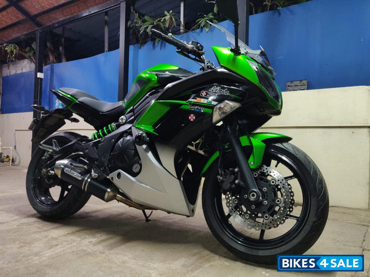 Green Kawasaki Ninja 650R