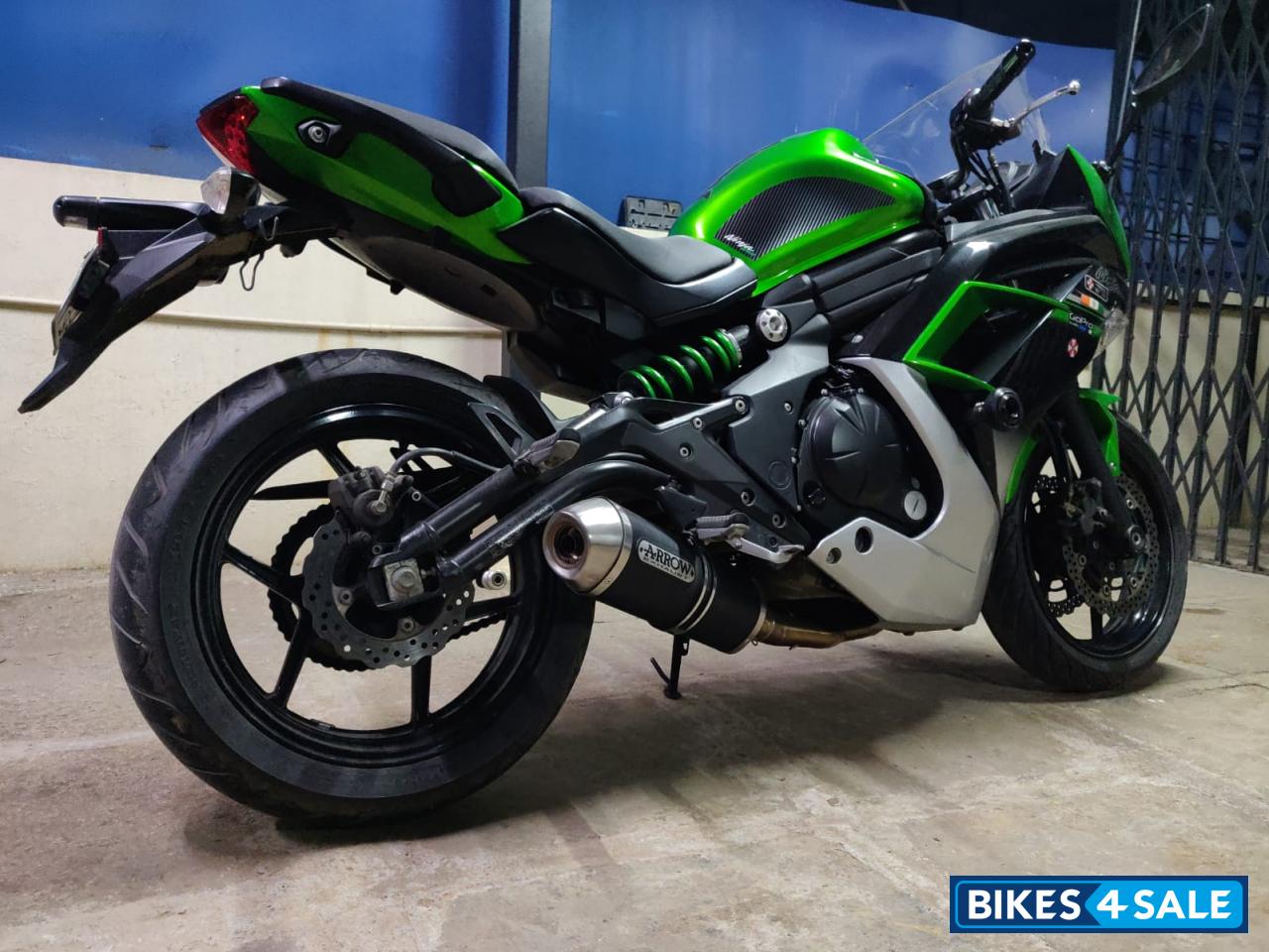 Green Kawasaki Ninja 650R