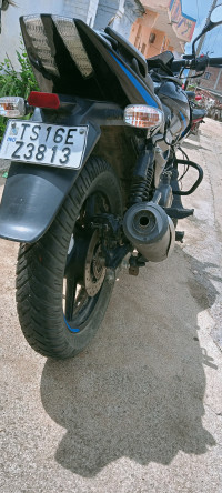 Blue Black Bajaj Pulsar 150 BS6