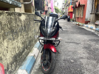 Red Bajaj Pulsar 220F