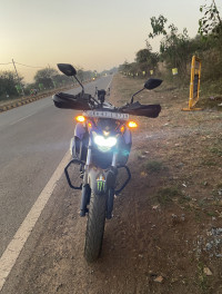 Black Yamaha FZ25 Monster Energy MotoGP Edition