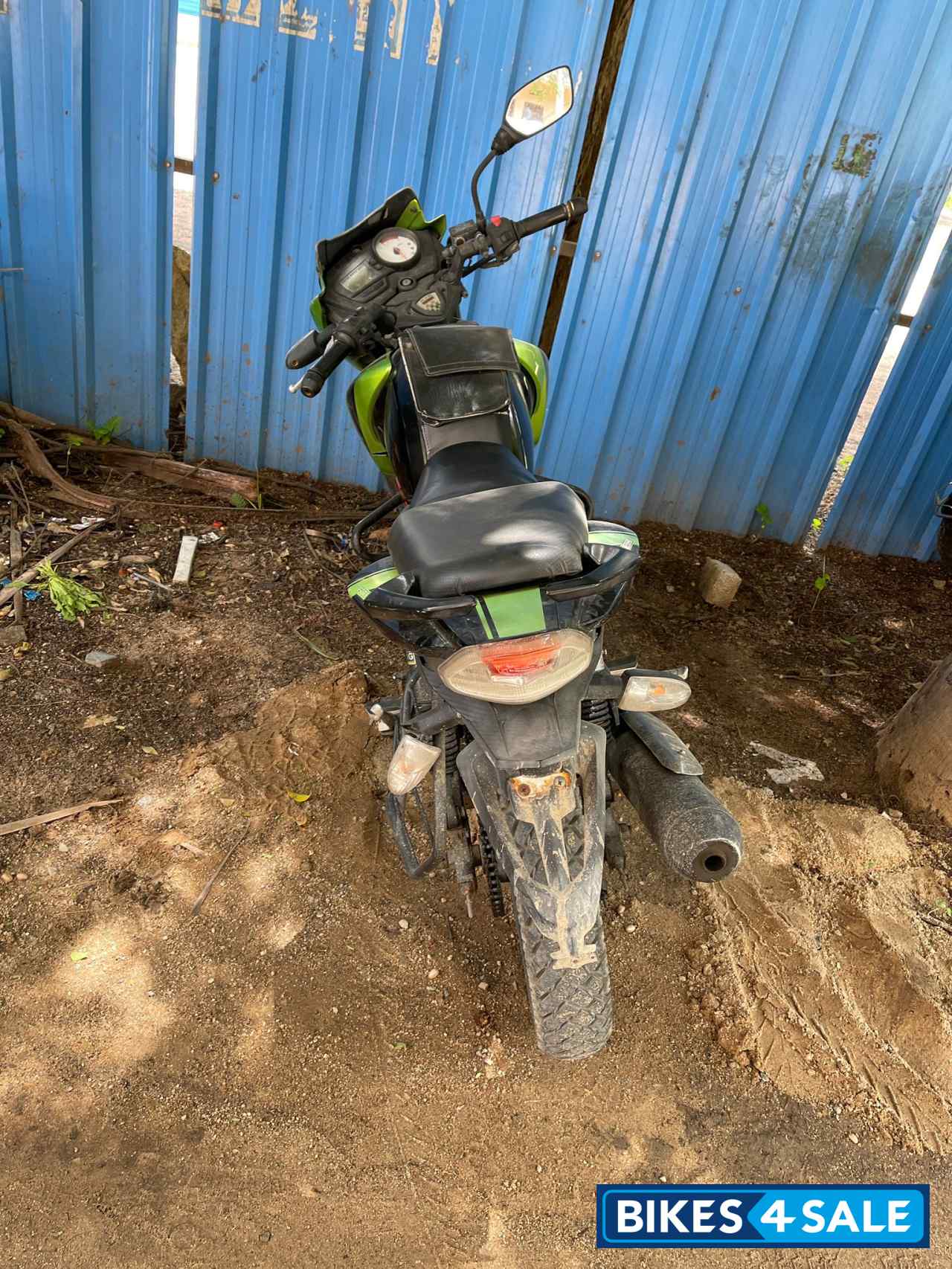 Parrot Green TVS Apache RTR 160