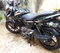 Black Silver Bajaj Pulsar 150