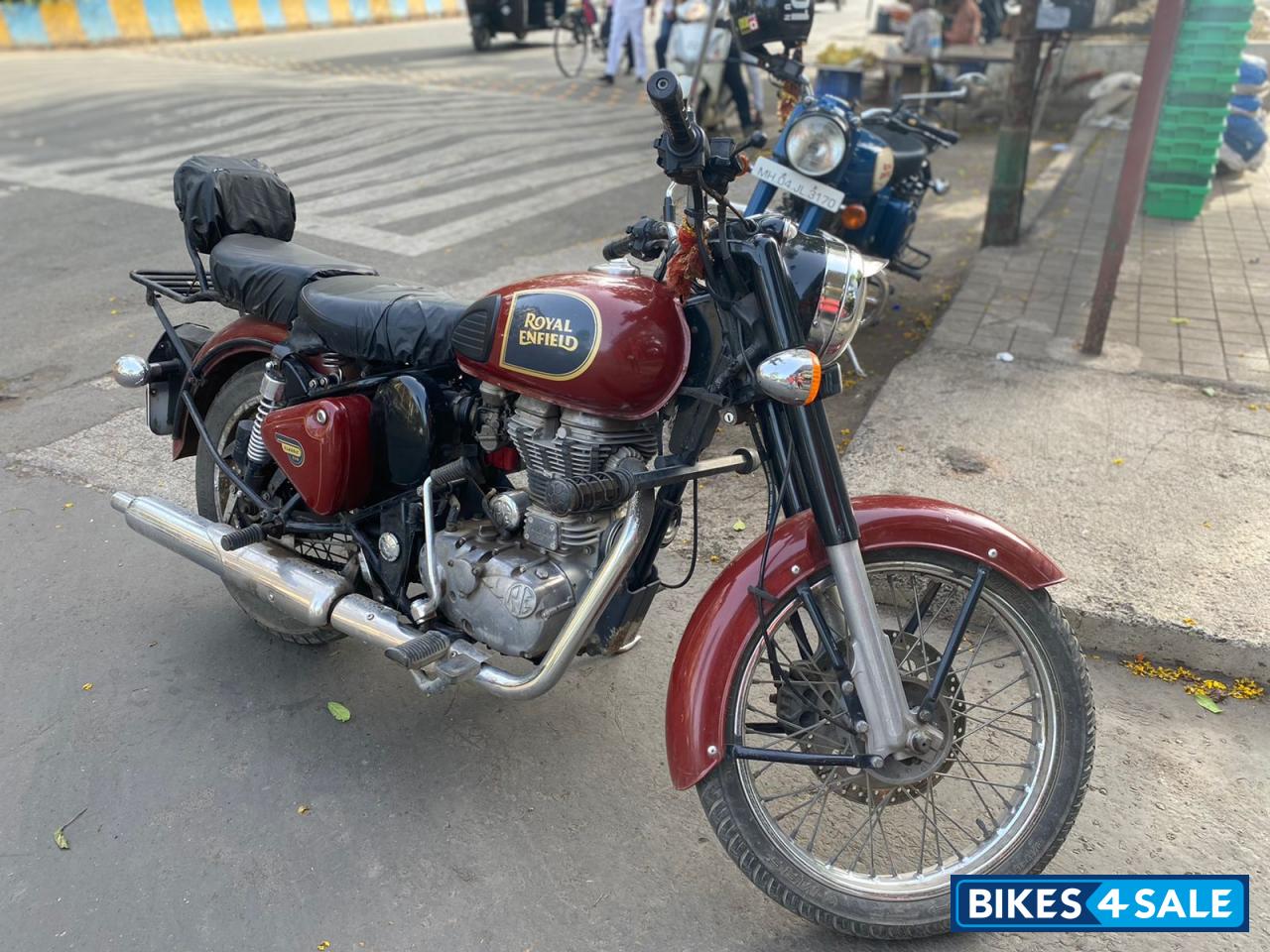 Chestnut Red Royal Enfield Classic 350