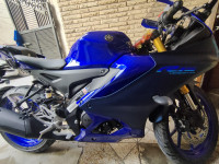 Blue Yamaha R15 V4