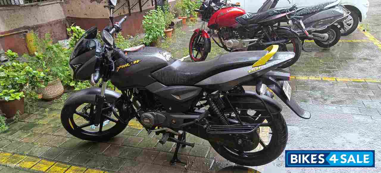 Mat Black Bajaj Pulsar 150 Neon Mat Black Bajaj Pulsar 150 Neon