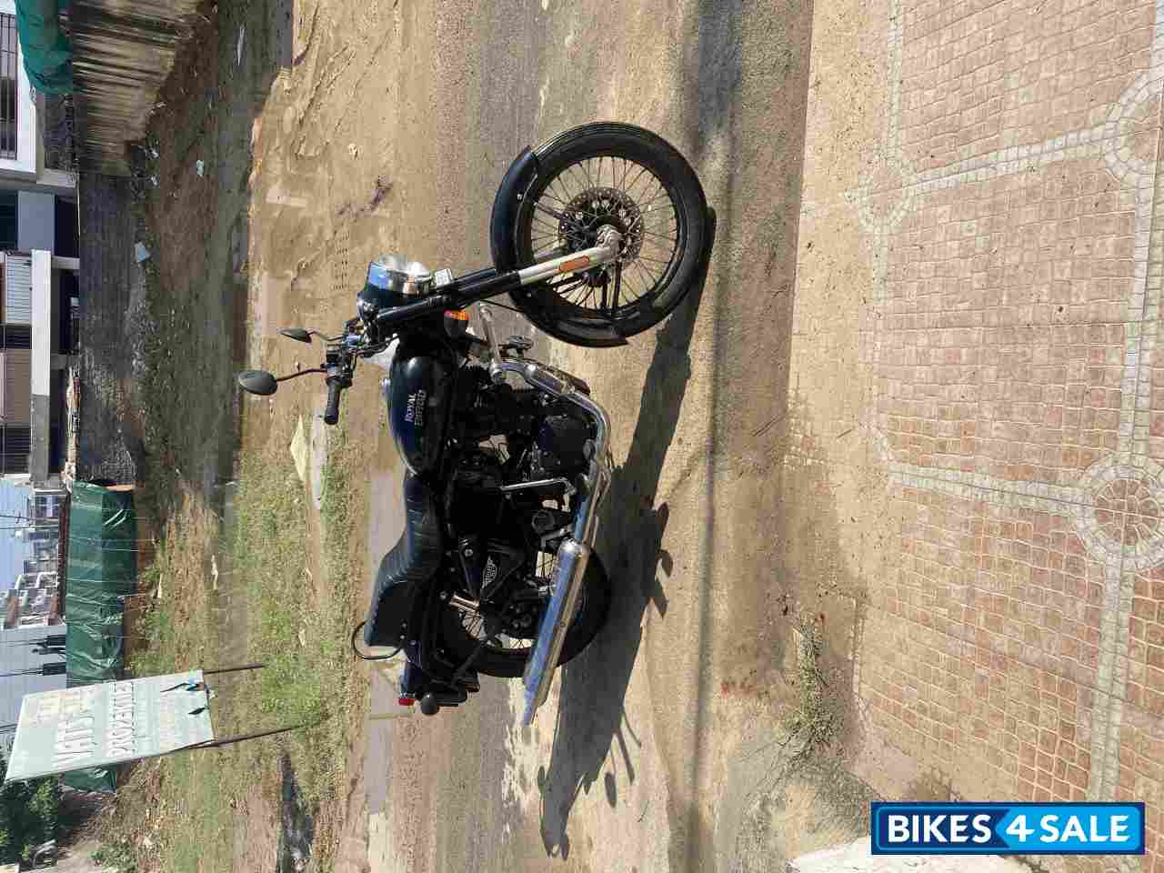 Jet Black Royal Enfield Bullet Electra