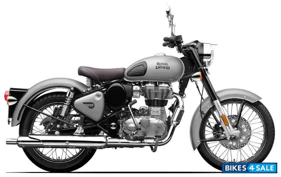 Grey Royal Enfield Classic Gunmetal Grey