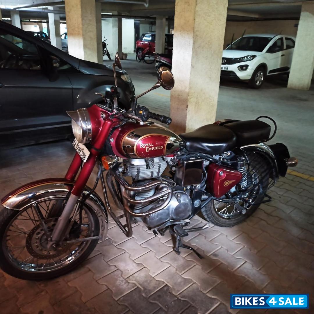 Chrome Red Royal Enfield Classic Chrome