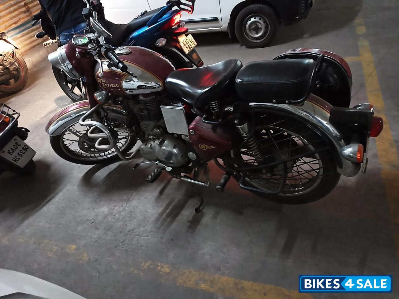 Chrome Red Royal Enfield Classic Chrome