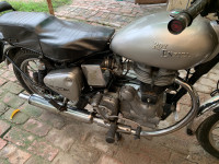 Silver Royal Enfield Classic 350