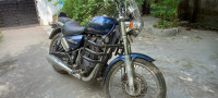 Blue Royal Enfield Thunderbird 350