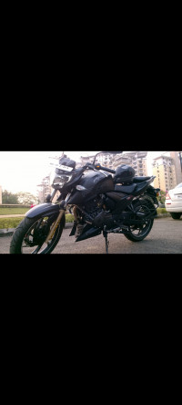 Black TVS Apache RTR 200 4V