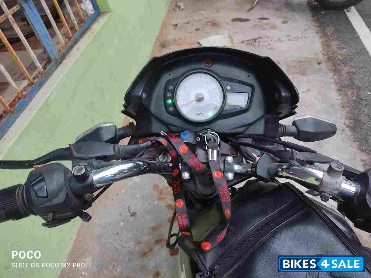 Black TVS Star City Plus