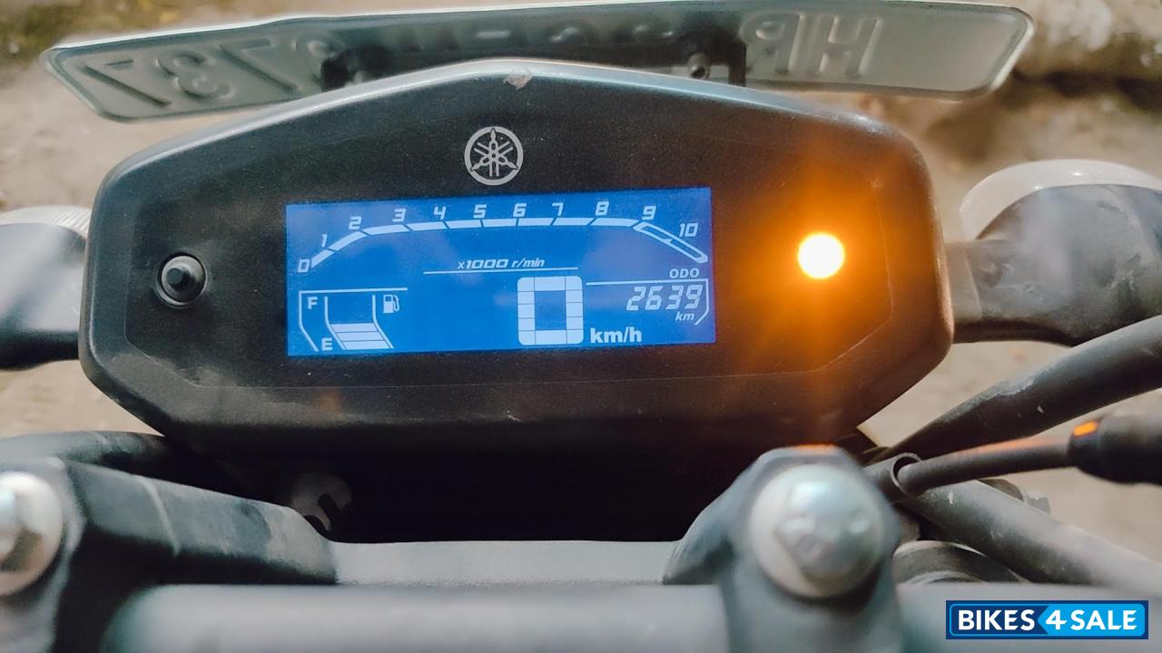 Black Yamaha FZ-S FI V3