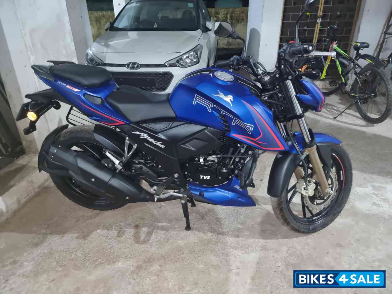 Mate Blue TVS Apache RTR 200 4V 2022