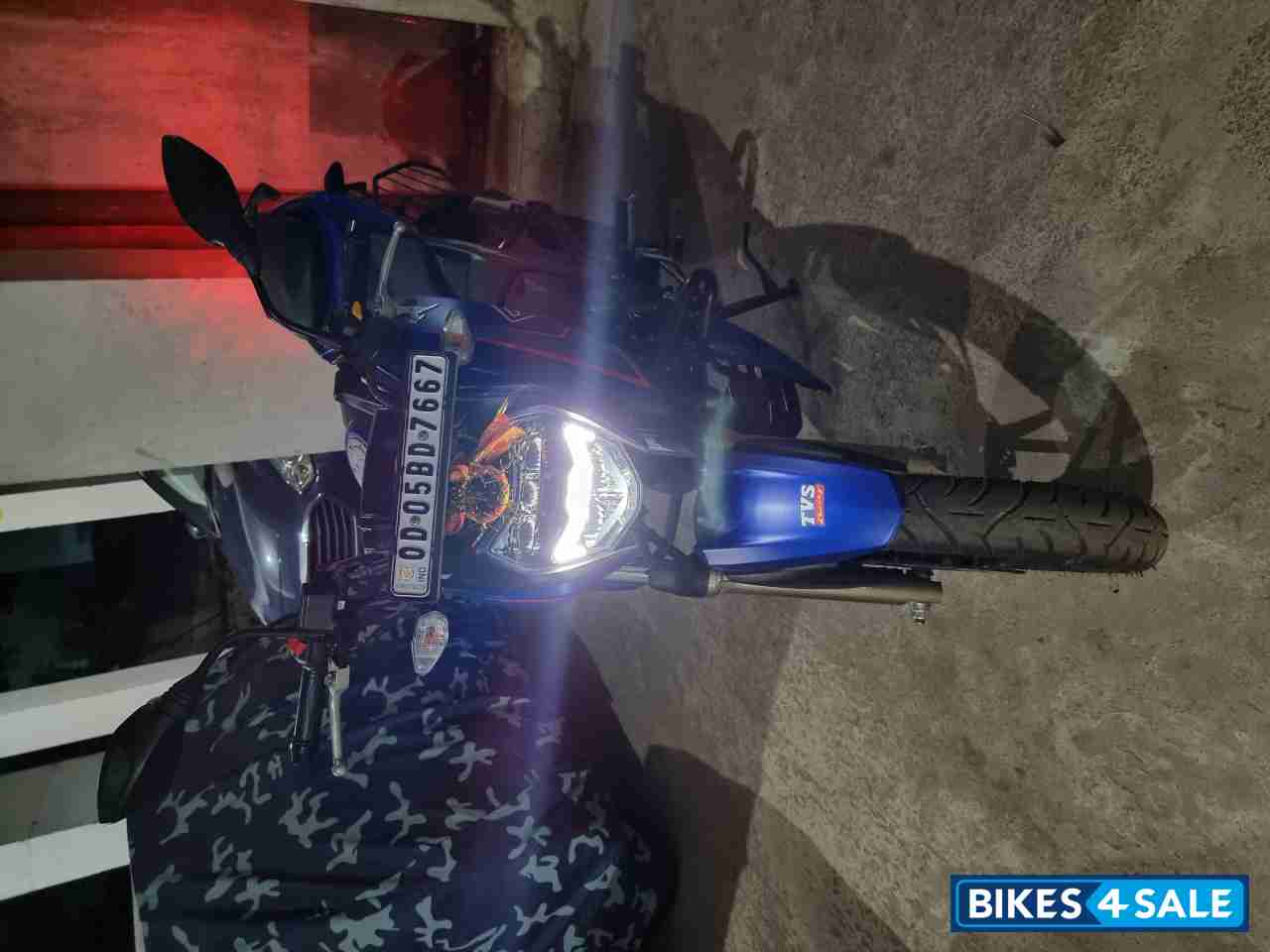 Mate Blue TVS Apache RTR 200 4V 2022