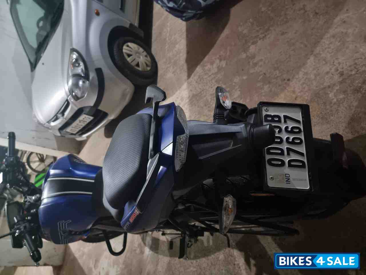 Mate Blue TVS Apache RTR 200 4V 2022