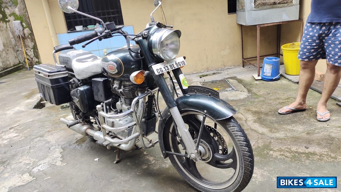 Green Royal Enfield Bullet Standard 500