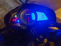 White Bajaj Pulsar 200 NS