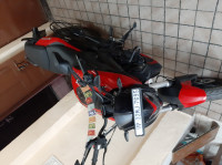 Red Bajaj Dominar 250