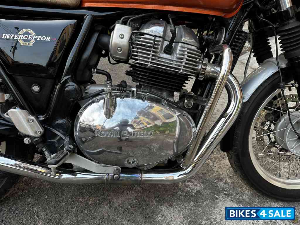 Orange Crush Royal Enfield Interceptor 650 Twin