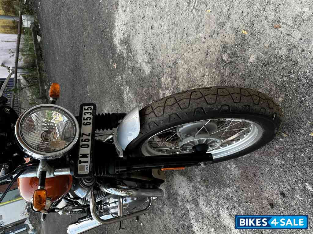 Orange Crush Royal Enfield Interceptor 650 Twin