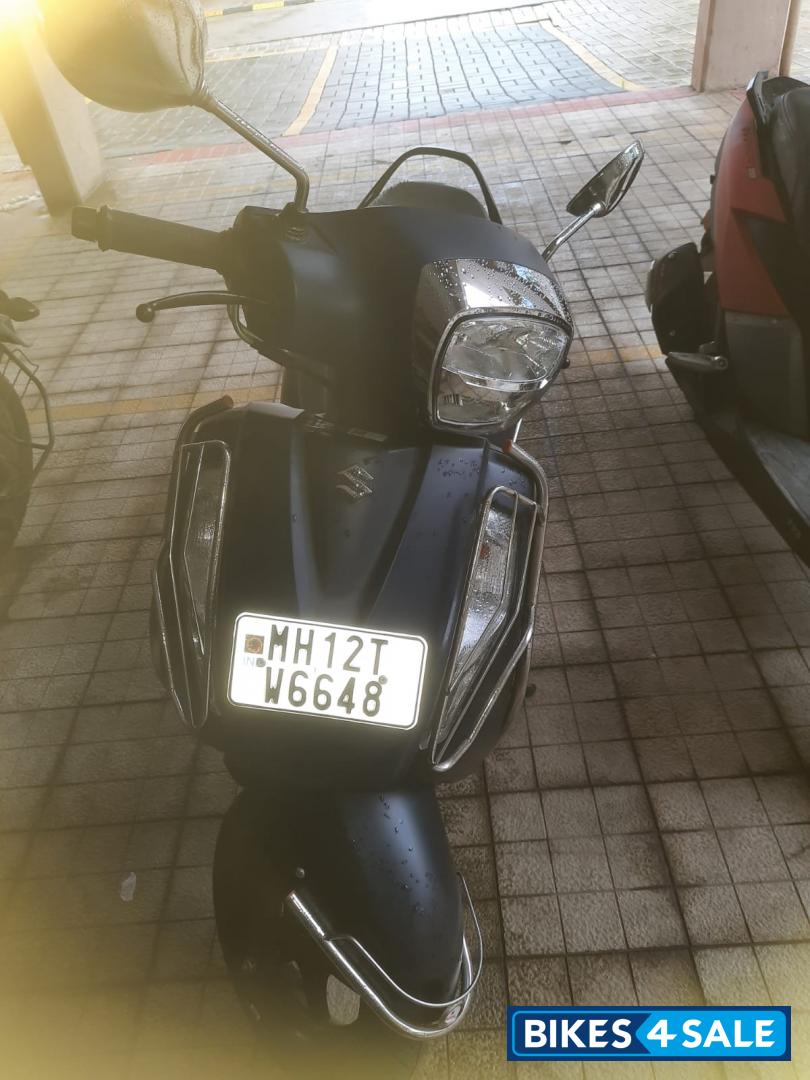 Blue Suzuki Access 125 Bluetooth Enabled