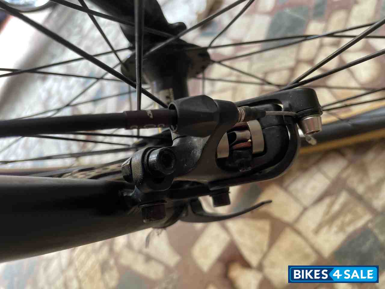 Black Bicycle  Marin four corners