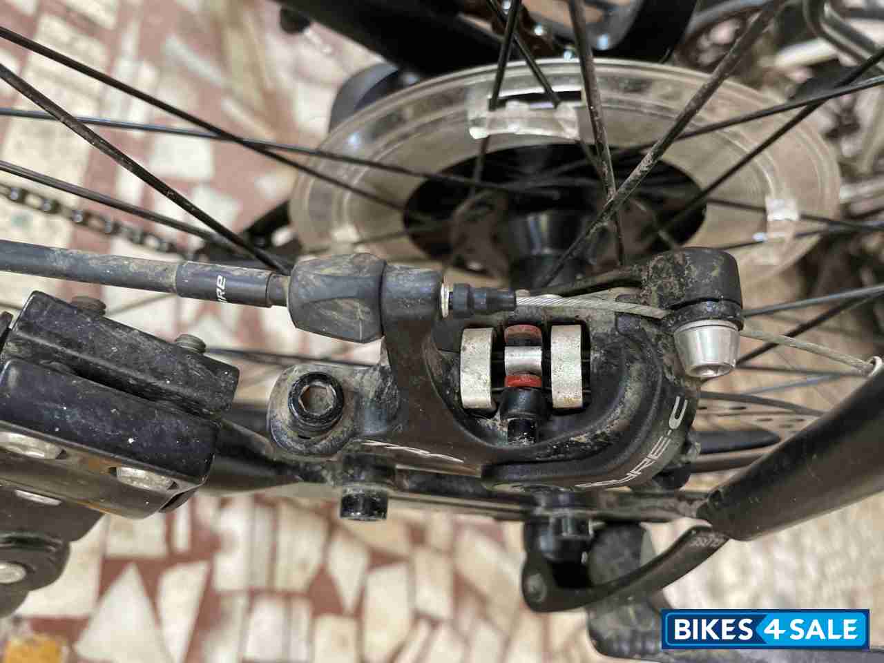 Black Bicycle  Marin four corners