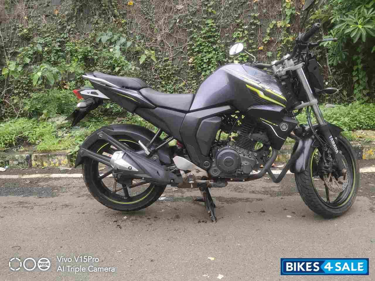 Grey Yamaha FZS v2.0