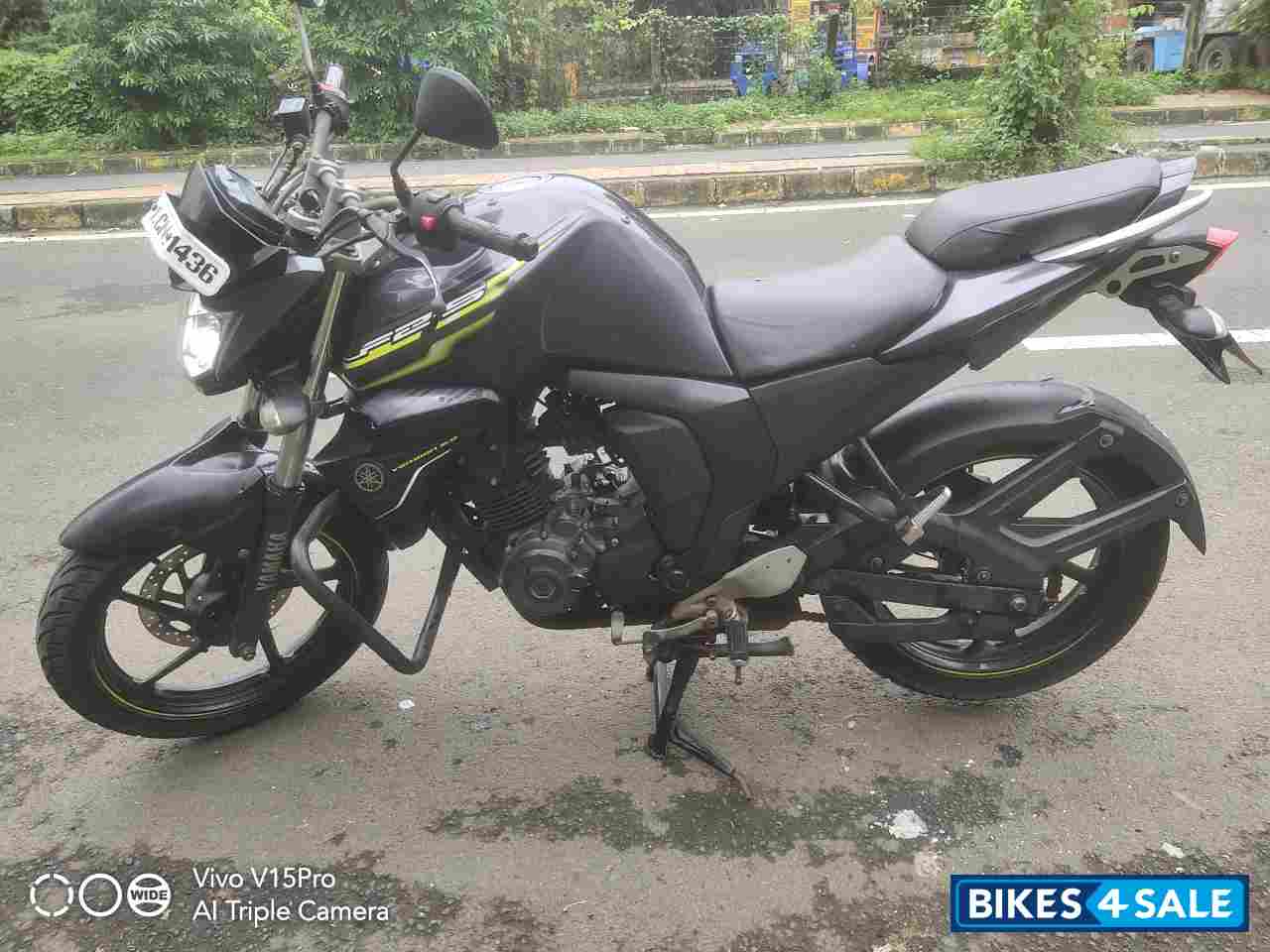 Grey Yamaha  FZS v2.0