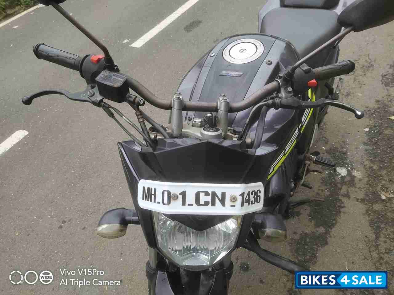 Grey Yamaha  FZS v2.0