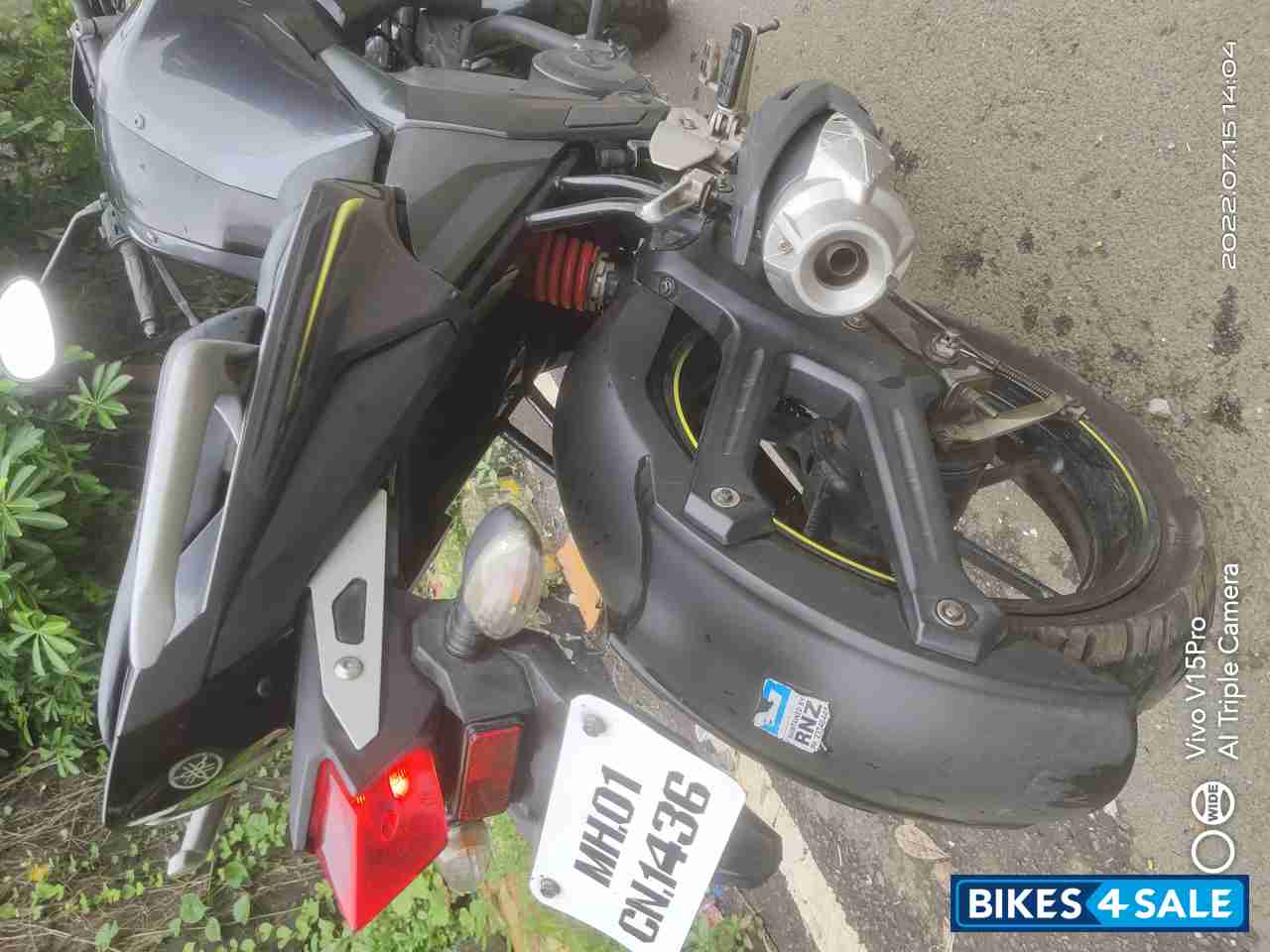 Grey Yamaha  FZS v2.0