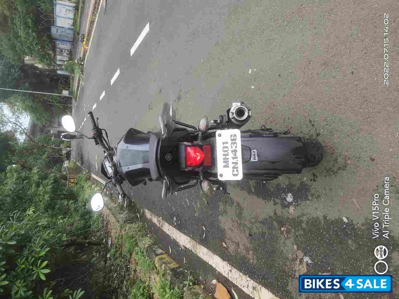 Grey Yamaha  FZS v2.0