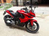 Red Bajaj Pulsar RS 200 ABS
