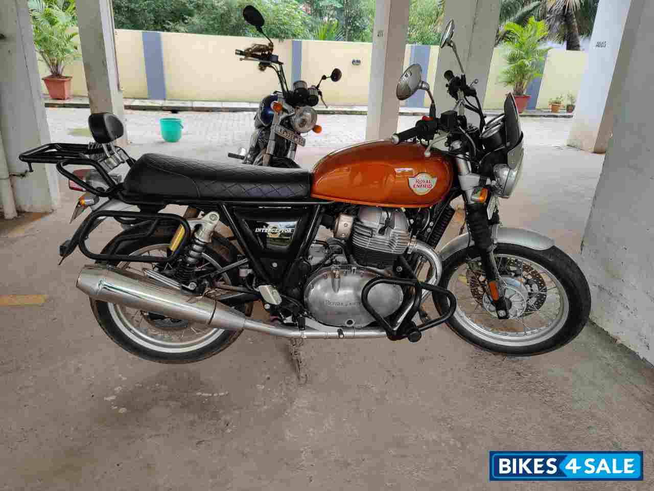 Orange Crush Royal Enfield Interceptor 650 Twin