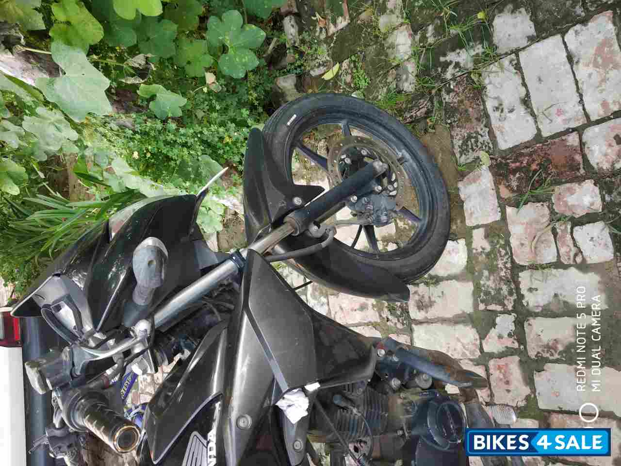 Black Honda CB Twister