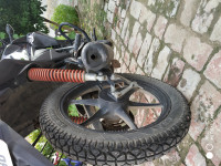 Black Honda CB Twister