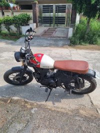 Red And White Royal Enfield Classic 350