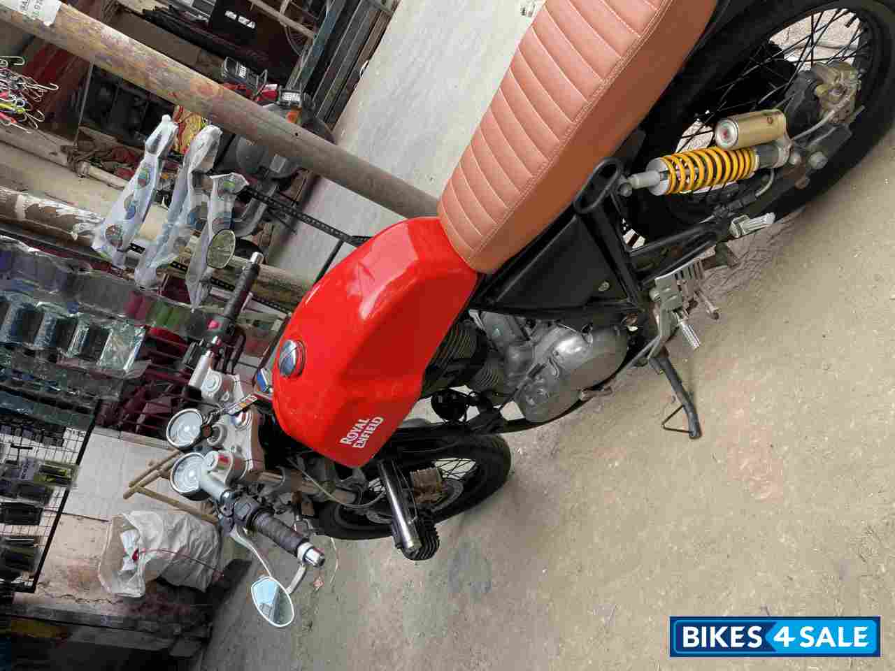 Red Royal Enfield Continental GT 535