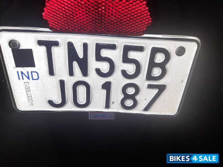 Red Black Bajaj Pulsar 180 DTSi